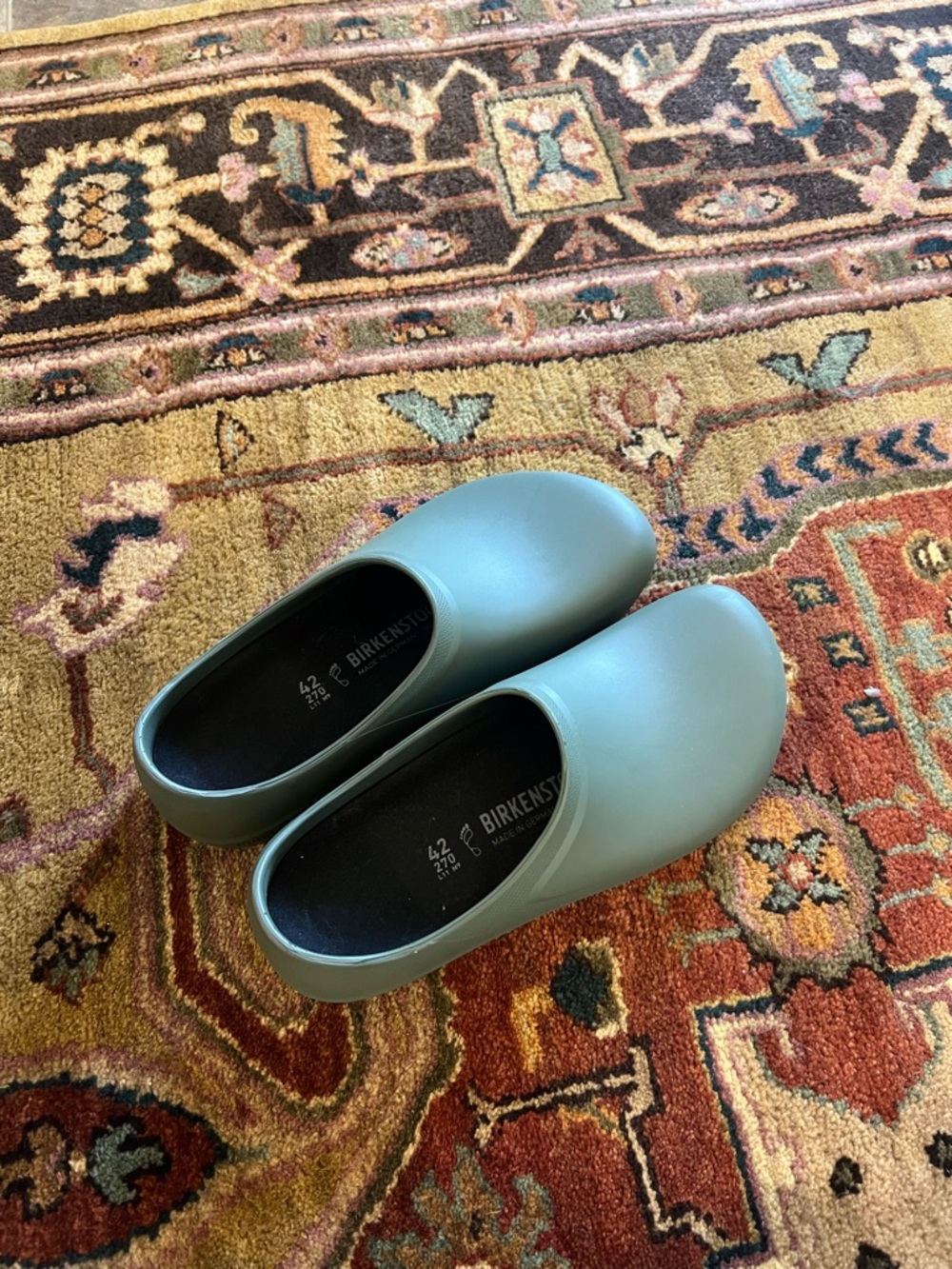 Birkenstock Green Clogs - Comfortable Slip-On Shoes